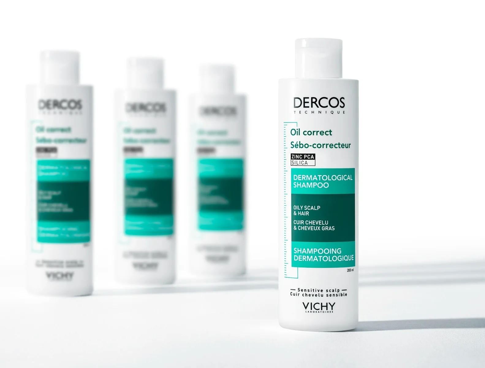 VICHY Vichy Dercos Technique Oil Control Shampoo 200ml Talgregulerende shampoo