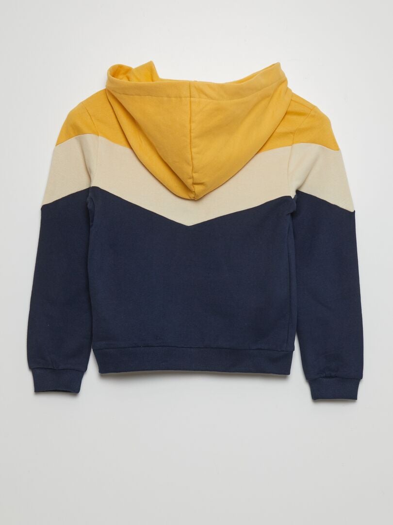 Sudadera con capucha de felpa - AZUL