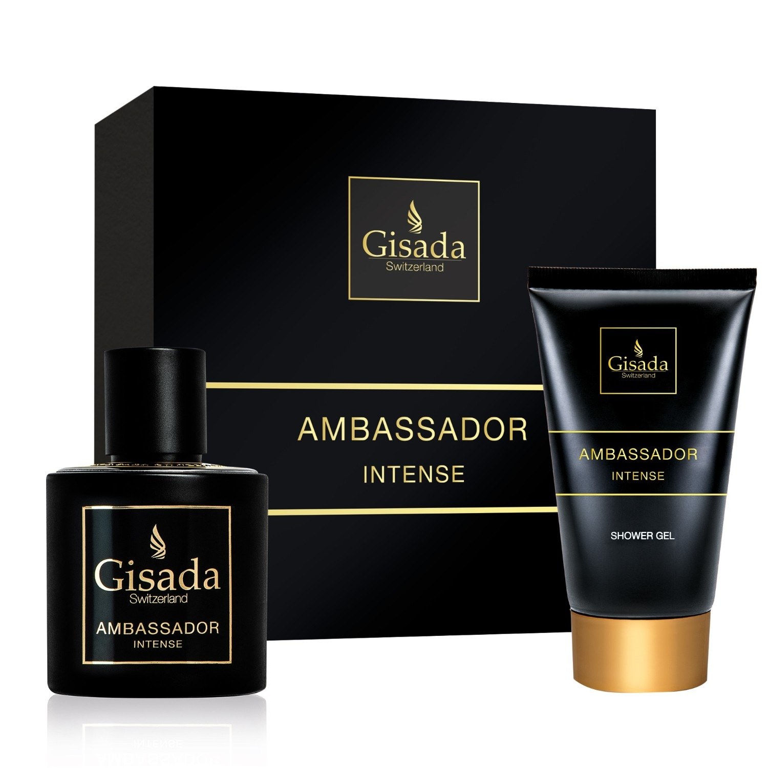 Gisada smaržu komplekts Ambassador Intense komplekts - 1 gab.