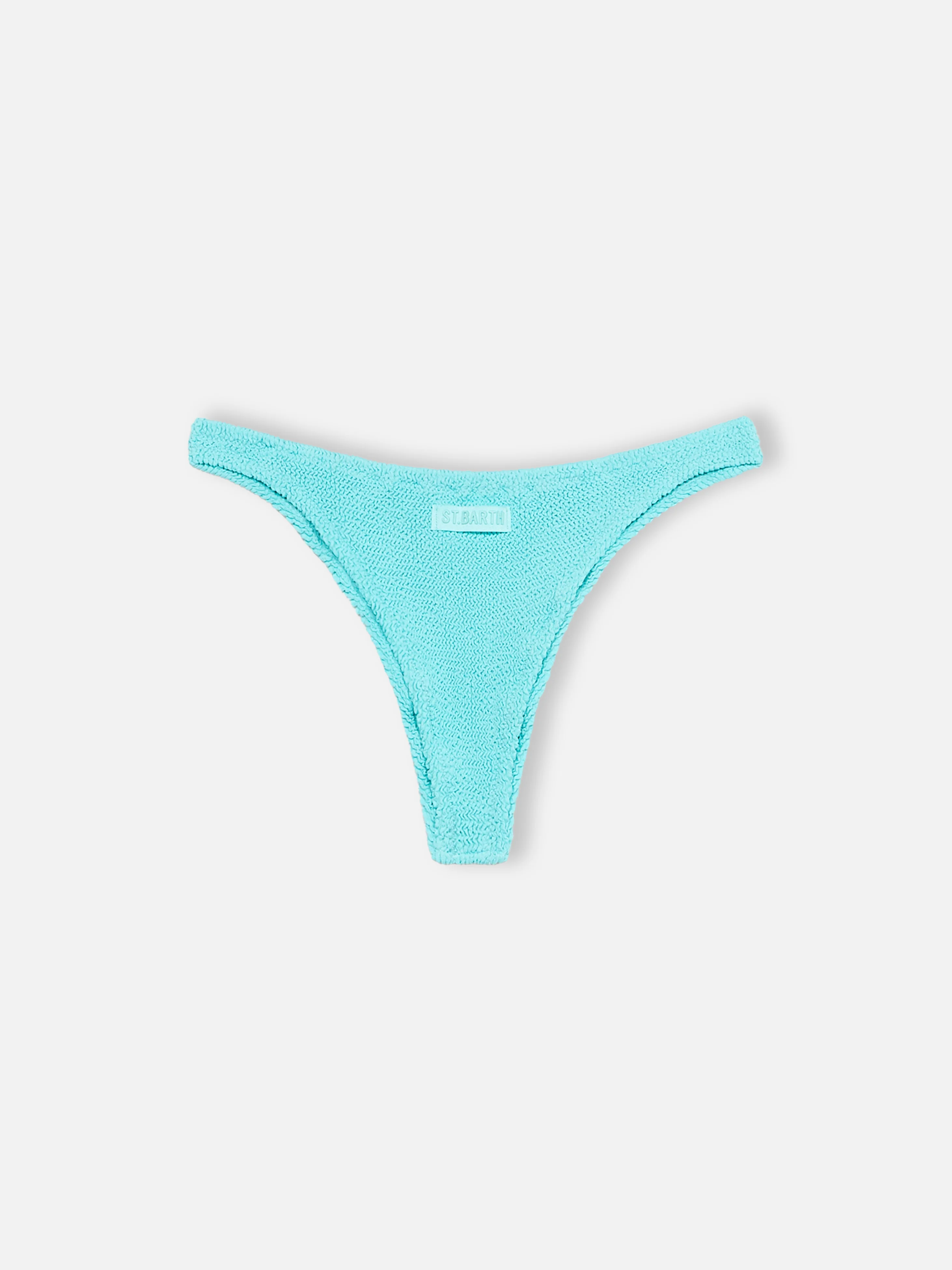 Braguita de baño de corte alto color verde agua para mujer de Naomi