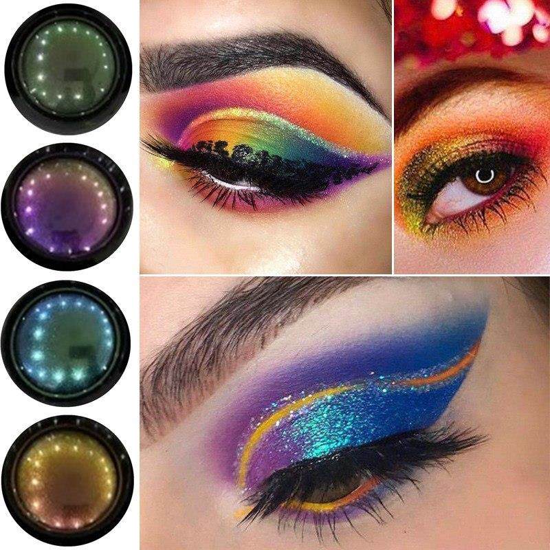 Groothandel in metallic glanzende oogschaduwpaletten, glitteroogschaduwpoeder, sterk gepigmenteerde oogmake-up, feestcosmetica, op maat gemaakte private label-producten.