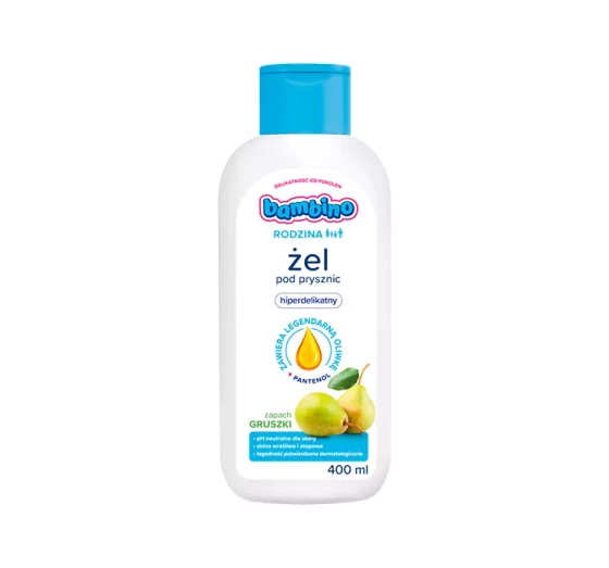 Bambino Rodzina hiperdelikatny żel pod prysznic Gruszka 400 ml
