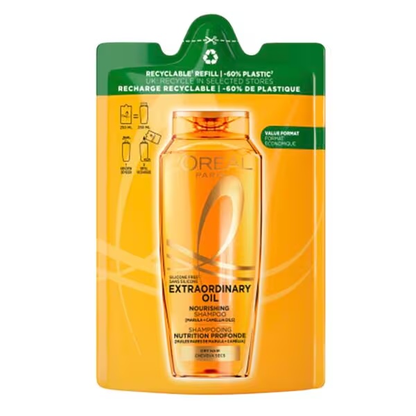 L'Oréal Paris Elseve Extraordinary Oil šampón náhradná náplň 250 ml