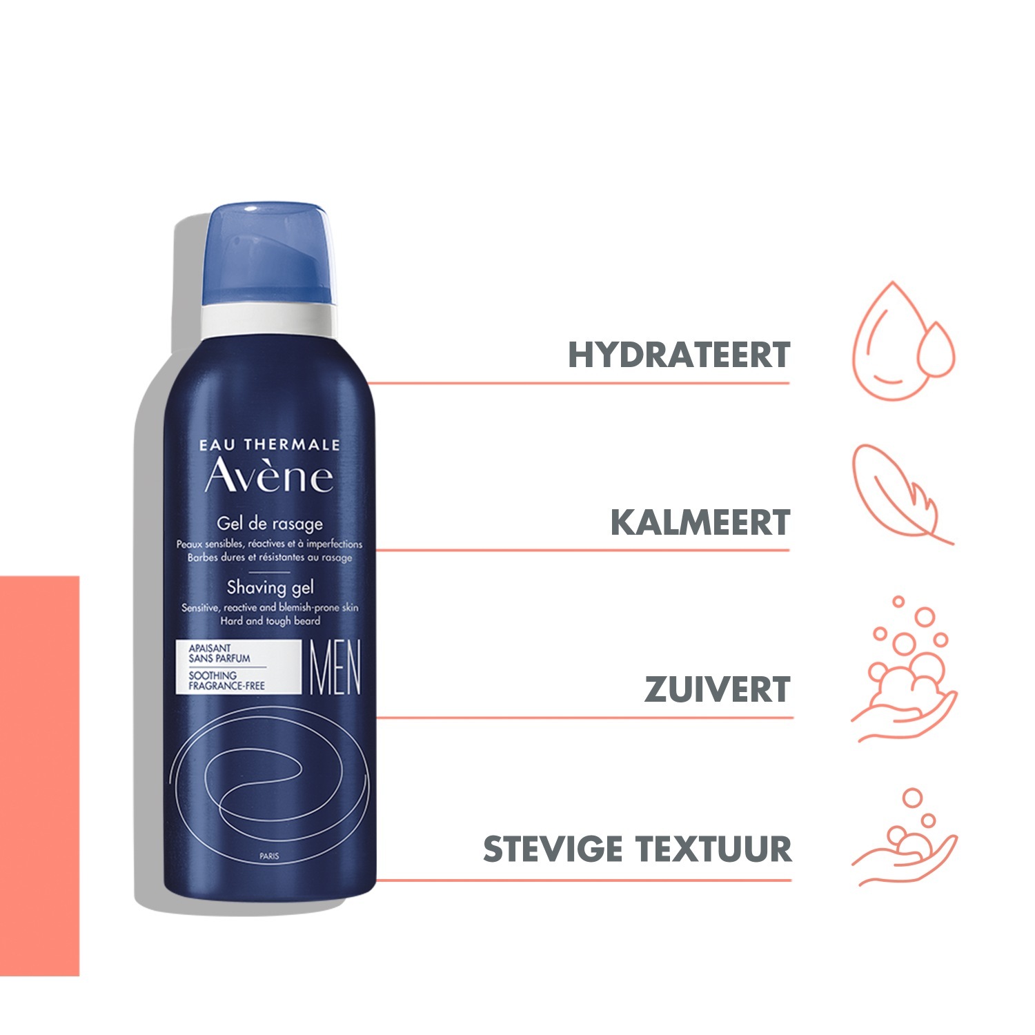 Avène gel za brijanje za muškarce - 150 ml