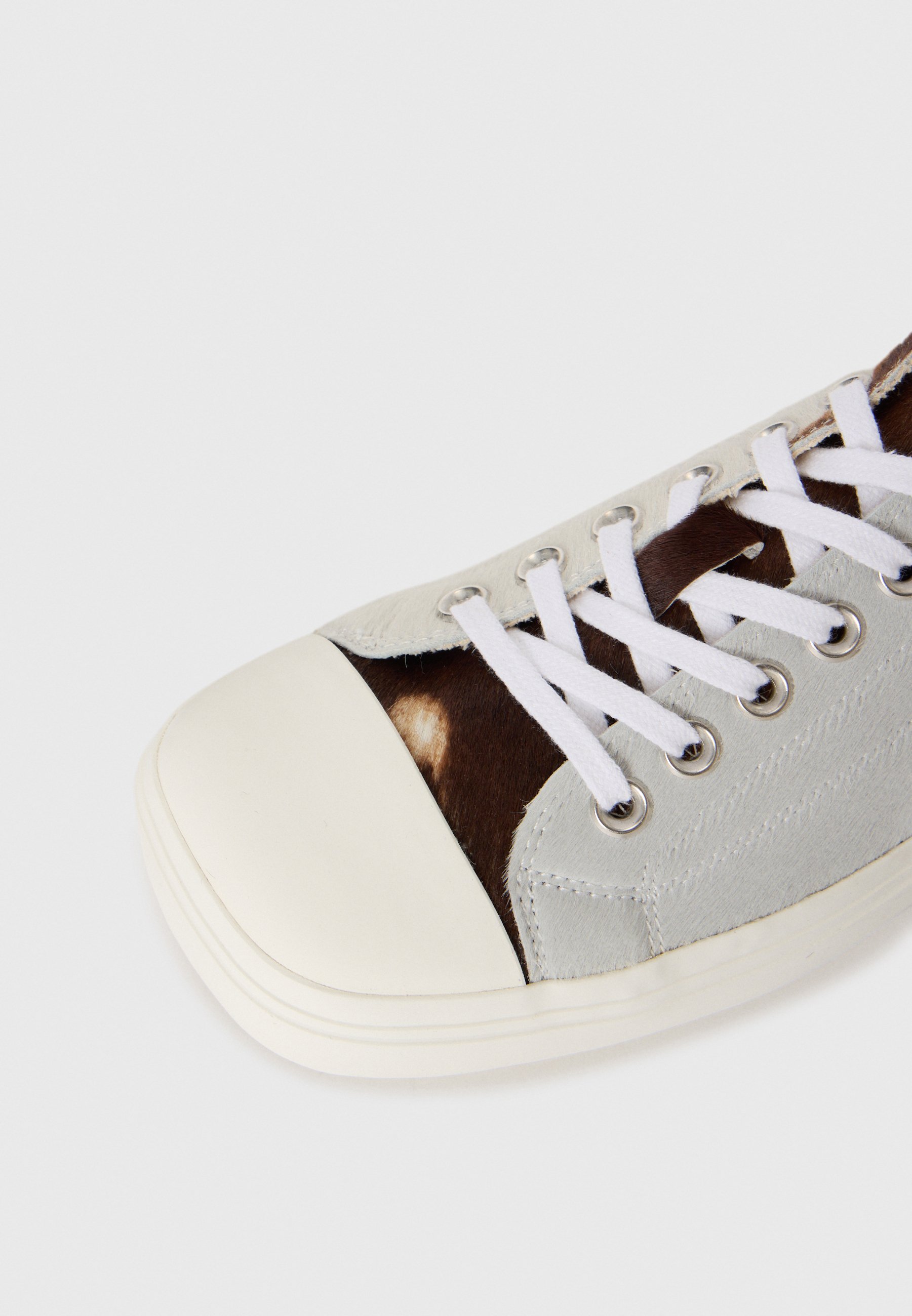MOSCHINO sneakers - gebroken wit/bruin