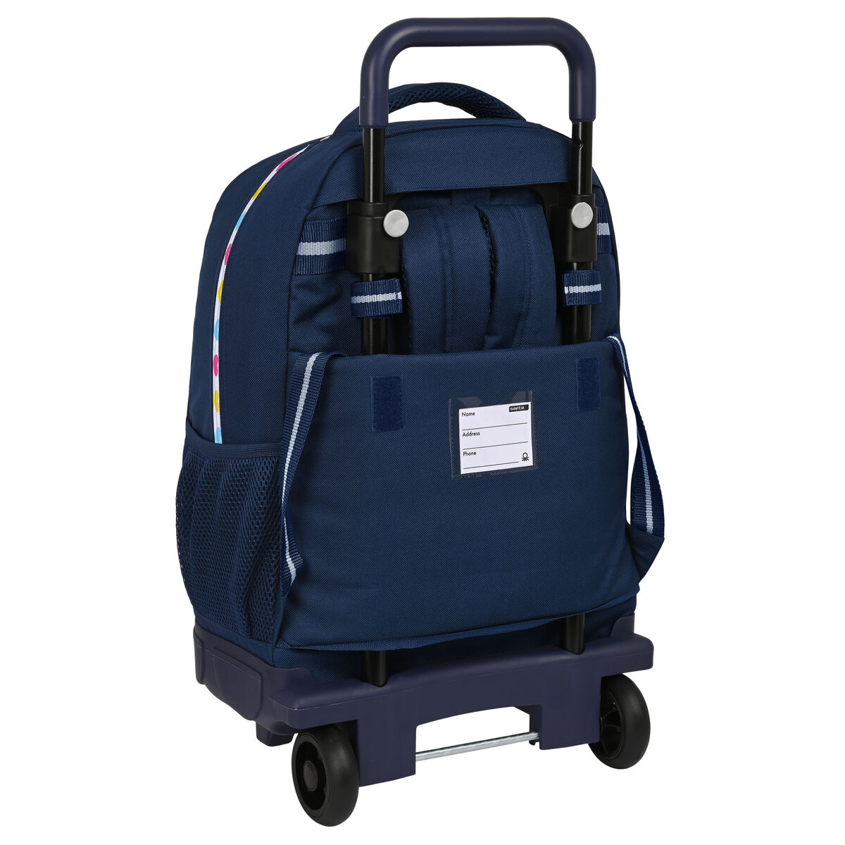  Mochila Escolar Con Ruedas Benetton Love