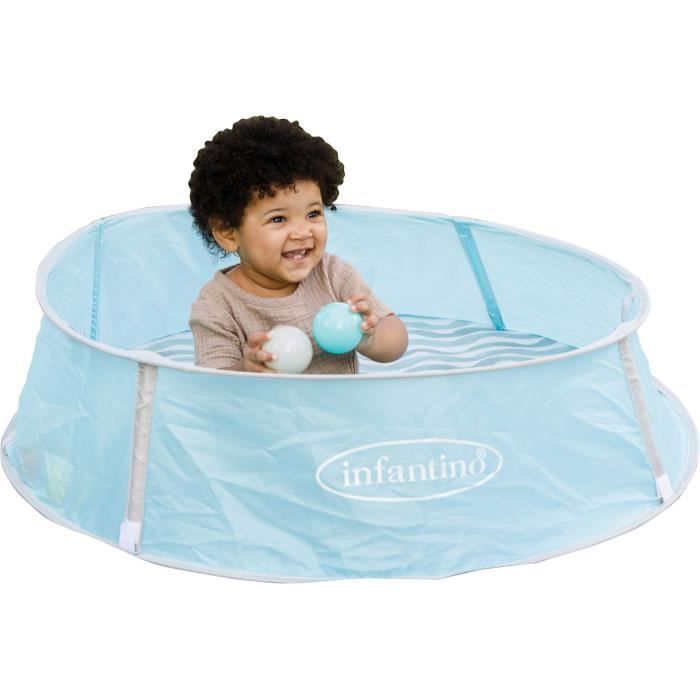 3-in-1 converteerbare ballenbak met UV-beschermende luifel en muggennet - INFANTINO - 303127