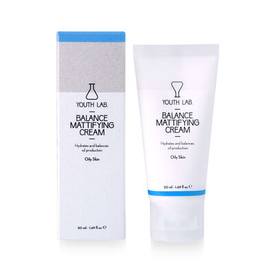 Youth Lab Balance matirajuća krema za masnu kožu, matirajuća i krema za lice protiv iritacija, 50 ml