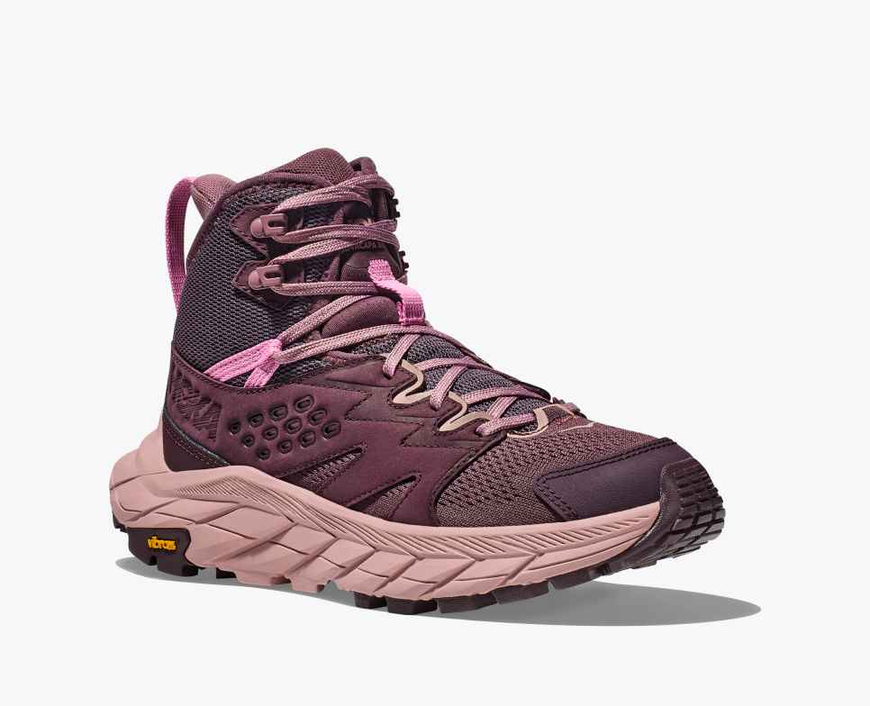 HOKA Anacapa Breeze middels Raisin / Pale Mauve