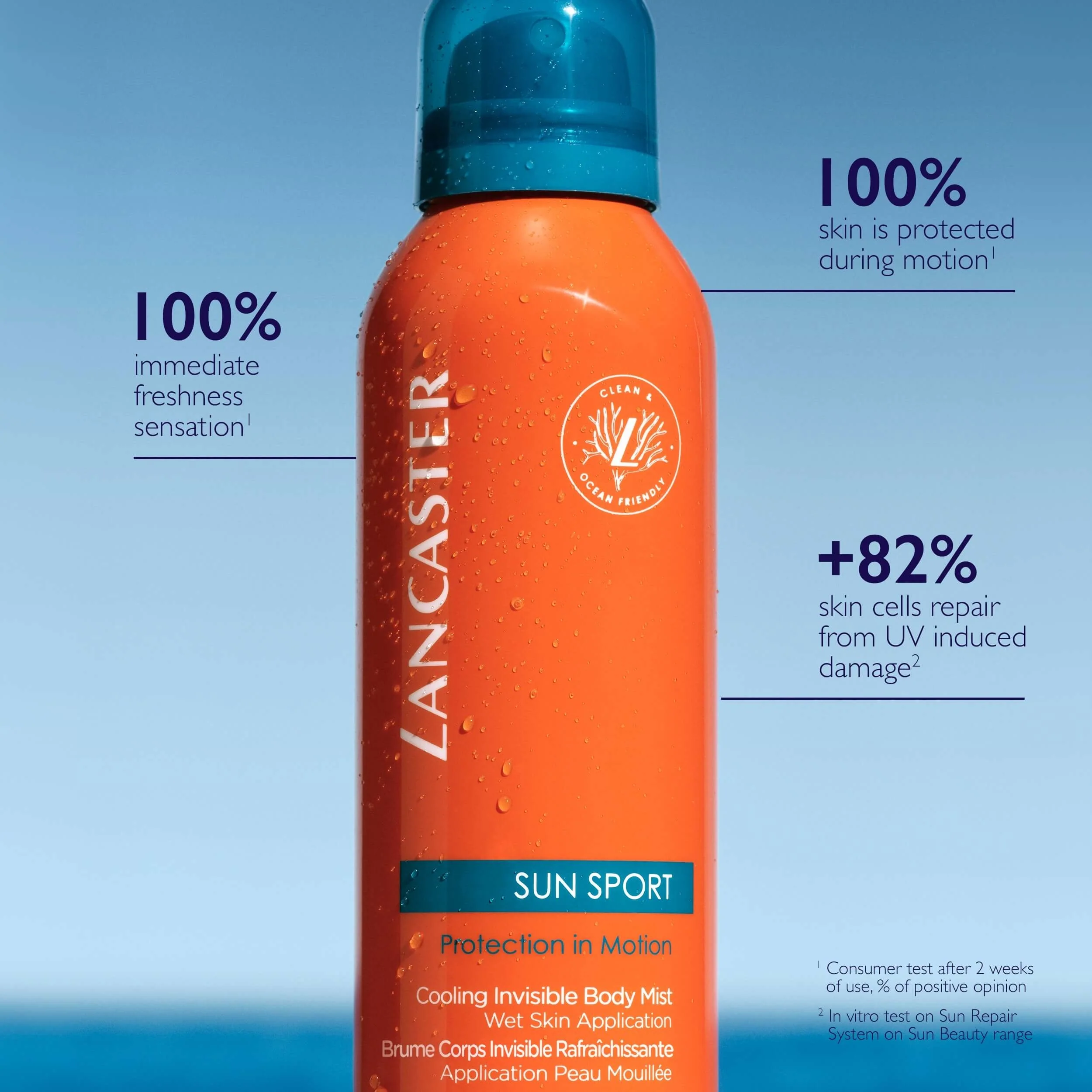 Sun Sport Cooling Invisible Body Mist SPF50 - Spray solare corpo alta prot.