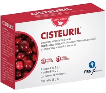 Cisteuril voedingssupplement voor urinewegen 7+7 sachets
