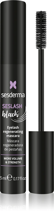 Máscara Sesderma Seslash com queratina para alongar e regenerar os cílios.