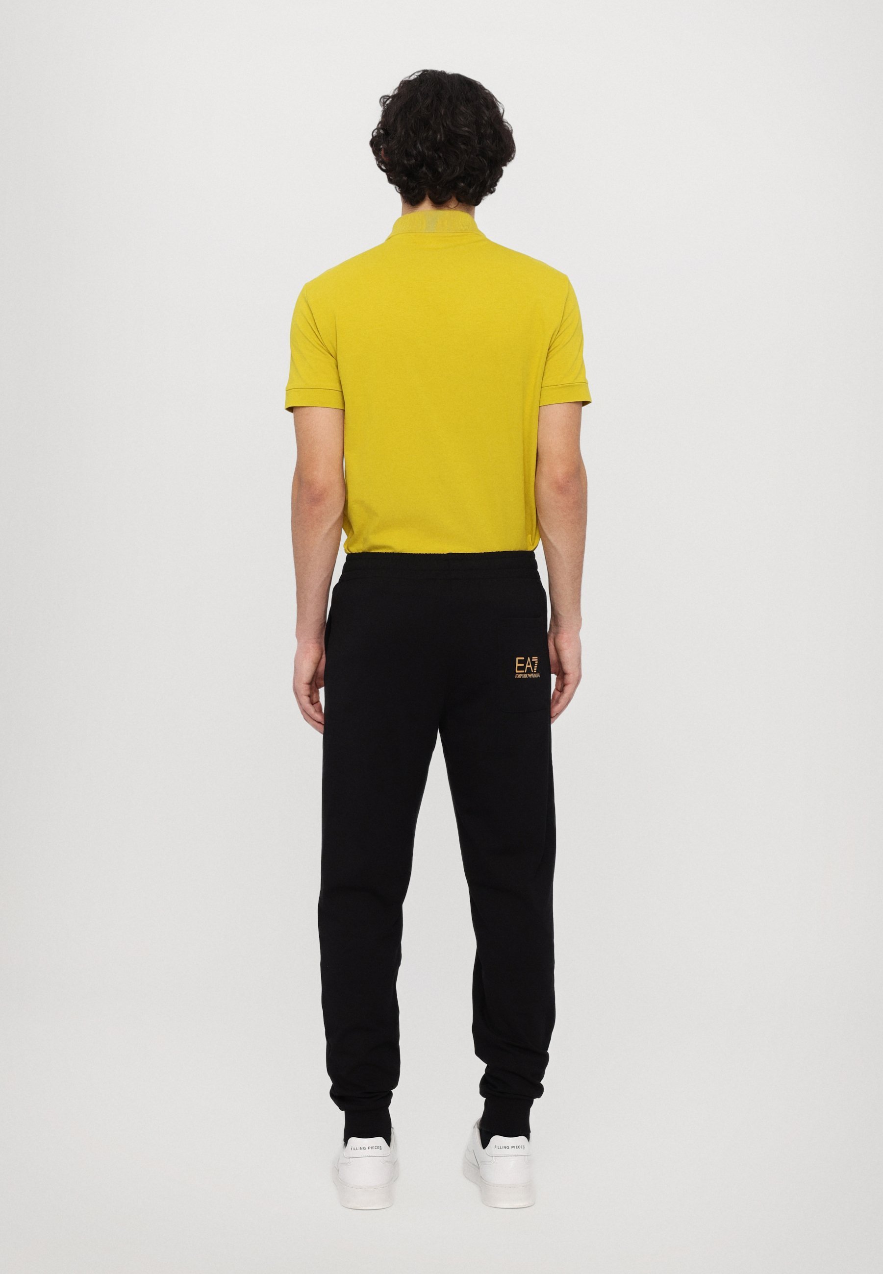 EA7 Emporio Armani Hose - Trainingshose - schwarz/gold
