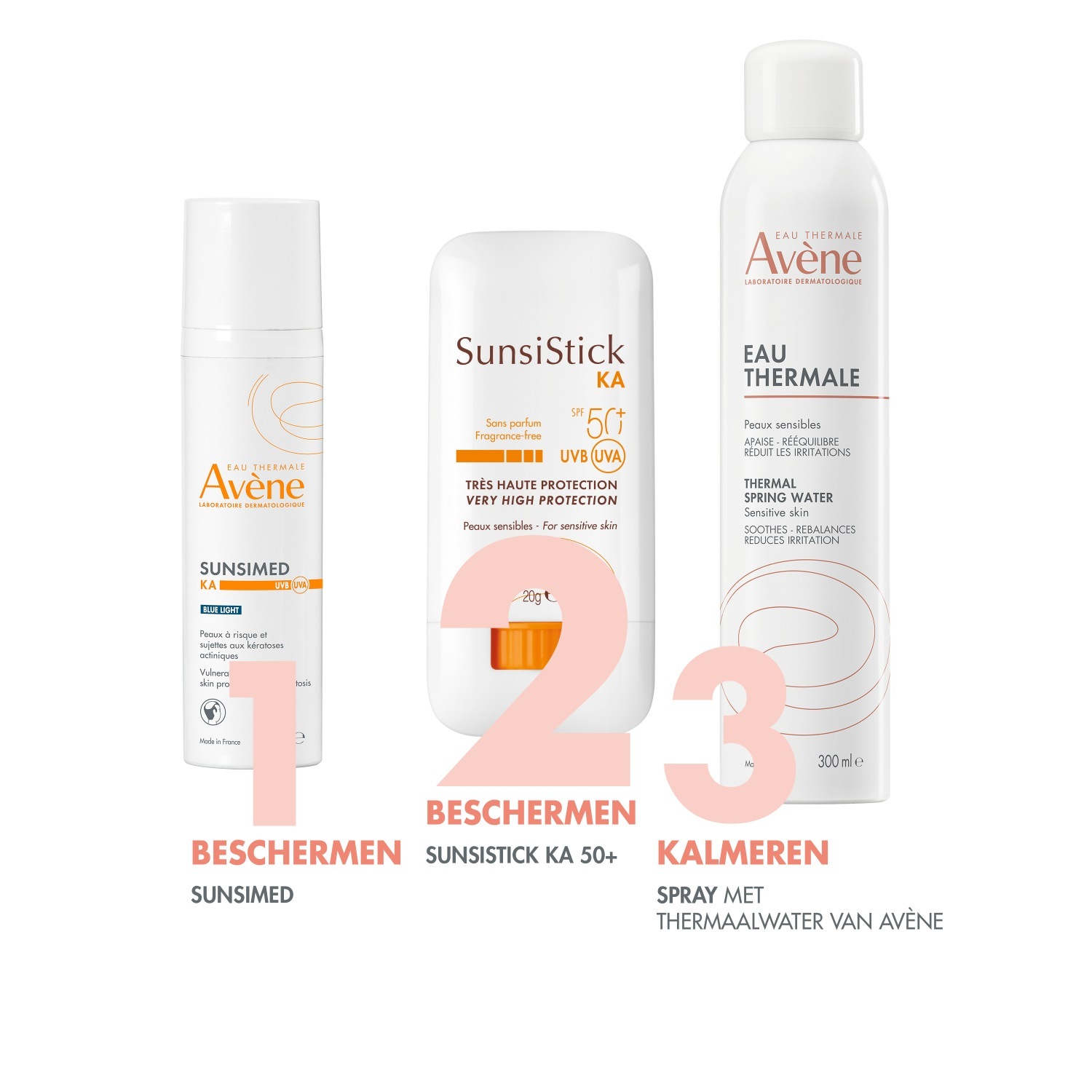 Avène kremas nuo saulės Solaire SunsiStick KA SPF50+ - 20 g