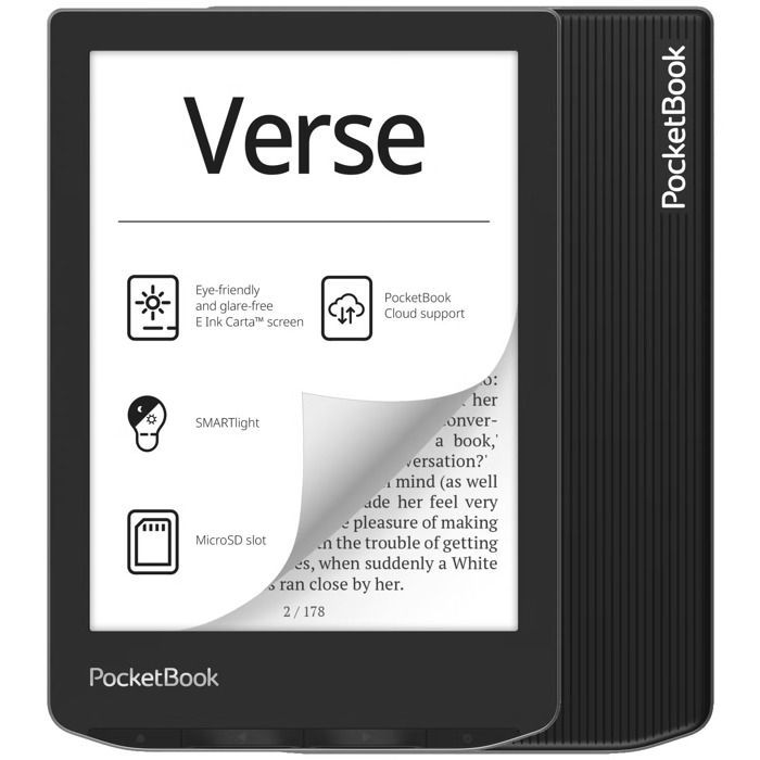 E-Reader – Pocketbook – Verse PB629 – 6-Zoll-Bildschirm – 8 GB – WLAN und Cloud