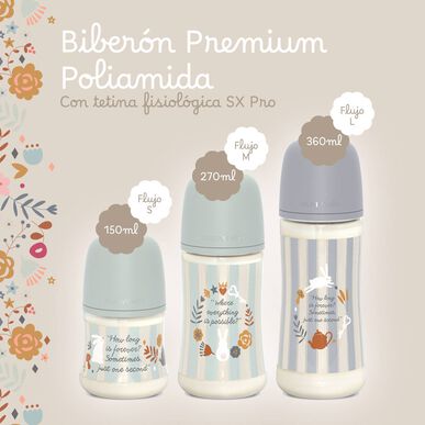Suavinex Selection SX Pro Anti-Colic Medium Flow -tuttipullo 270ml 1 kpl