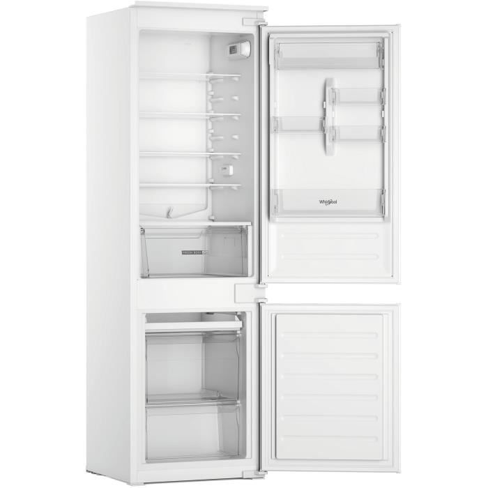 Frigorifero combinato - WHIRLPOOL - WHC18D071A1FR - Da incasso - 268 L - LessFrost - Classe energetica E - 177x54x54,5
