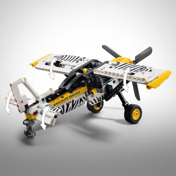 LEGO Technic 42198 L’avion de brousse - Jeu de construction pour garçon dès 8 ans