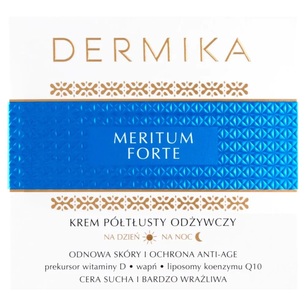 Dermika Meritum Forte Krem półtłusty odżywczy na dzień i na noc