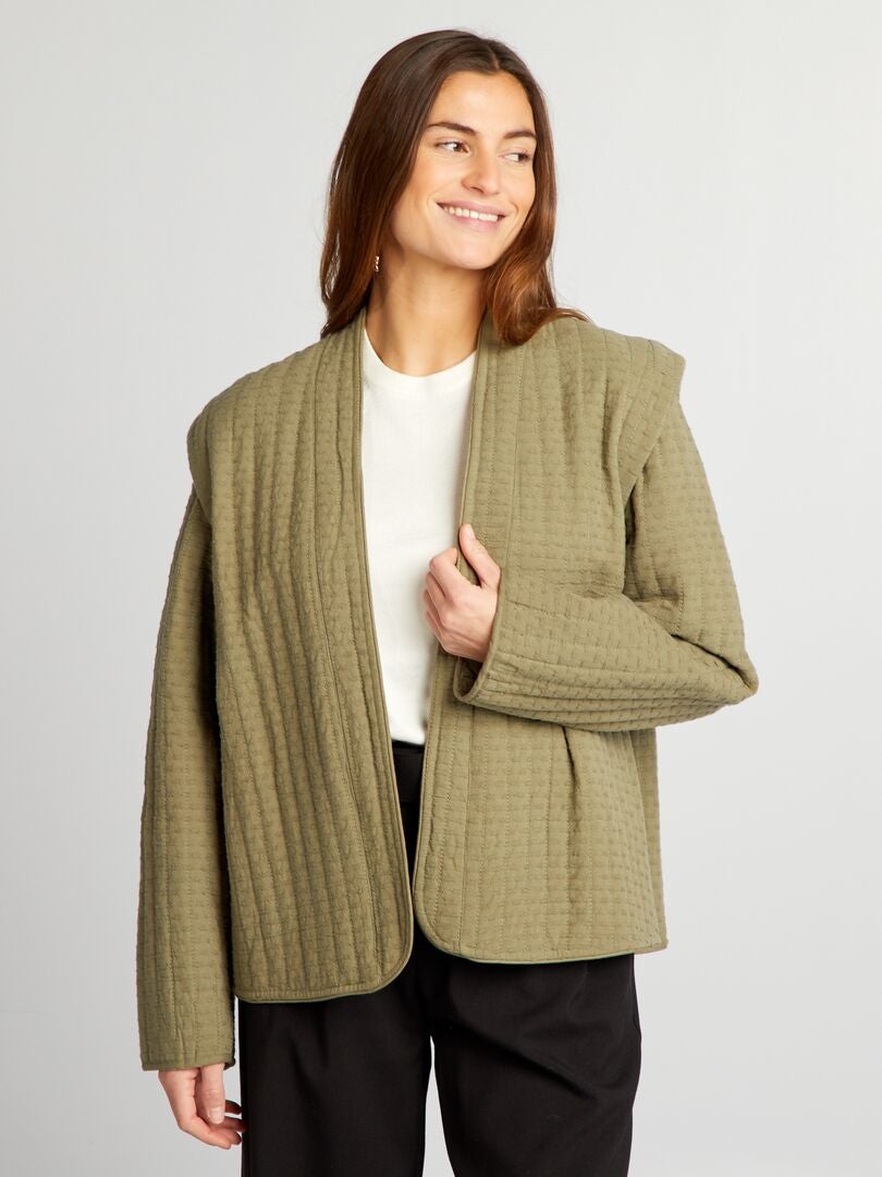 Chaqueta acolchada - VERDE
