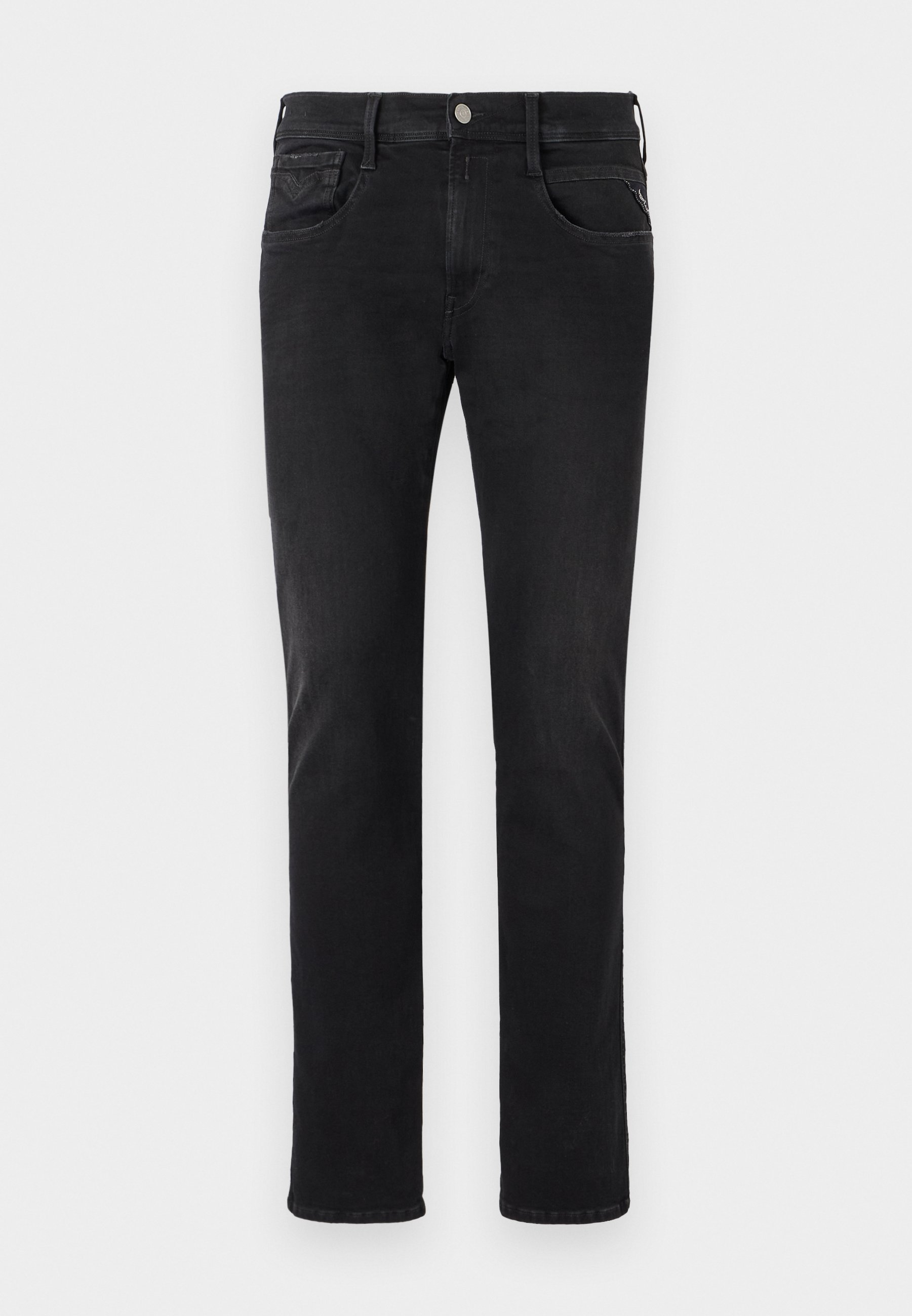 ANBASS HYPERFLEX CLOUDS - Džíny Slim Fit - black
