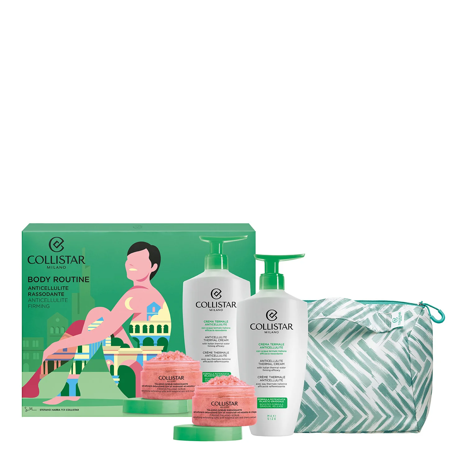 Corpo Routine Corpo Anticellulite Rassodante - Cofanetto Corpo, Crema corpo anticellulite