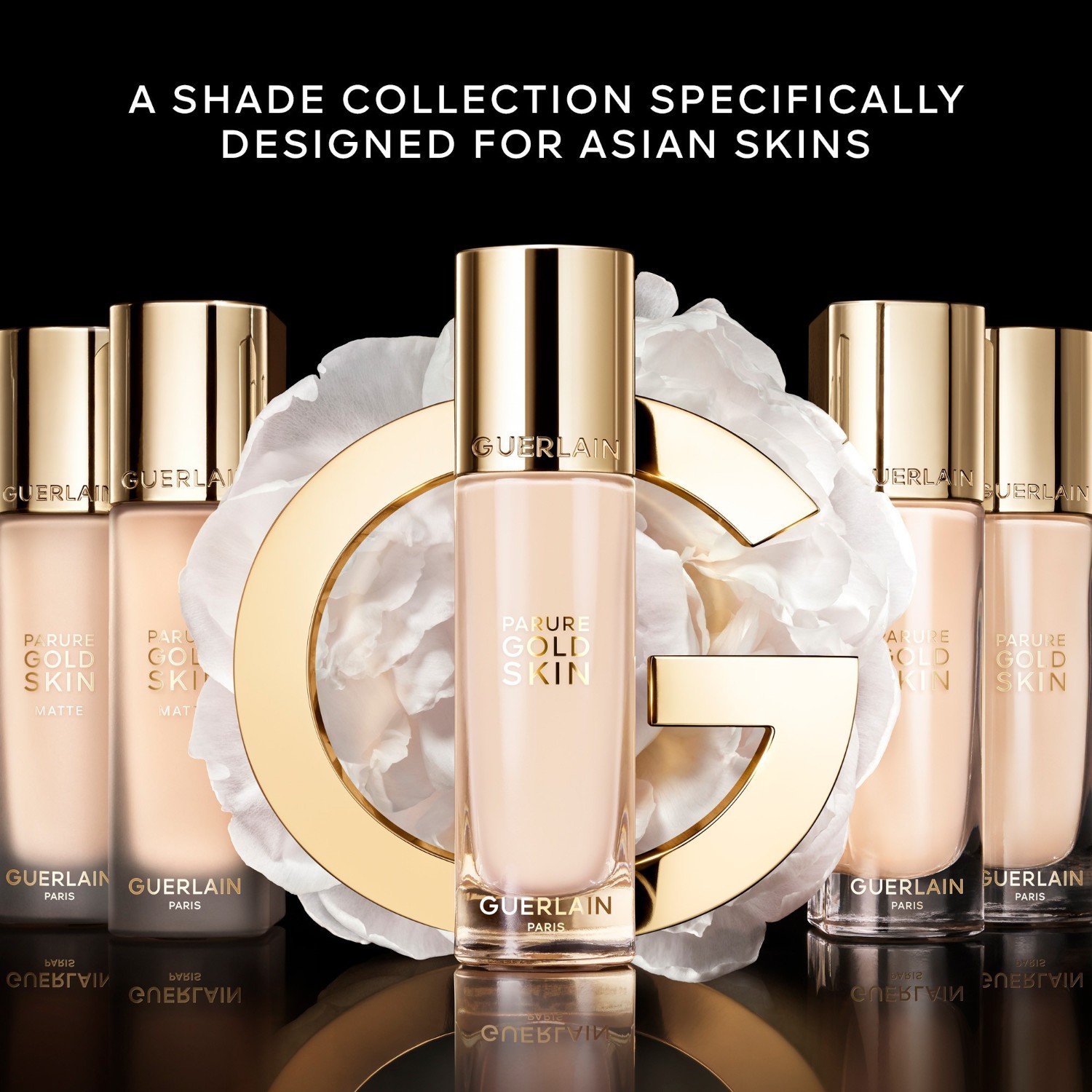 „Guerlain“ makiažo pagrindas „Parure Gold Skin Matte“ – 35 ml