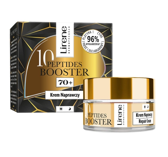 Lirene 10 Peptides Booster krem naprawczy 70  50 ml