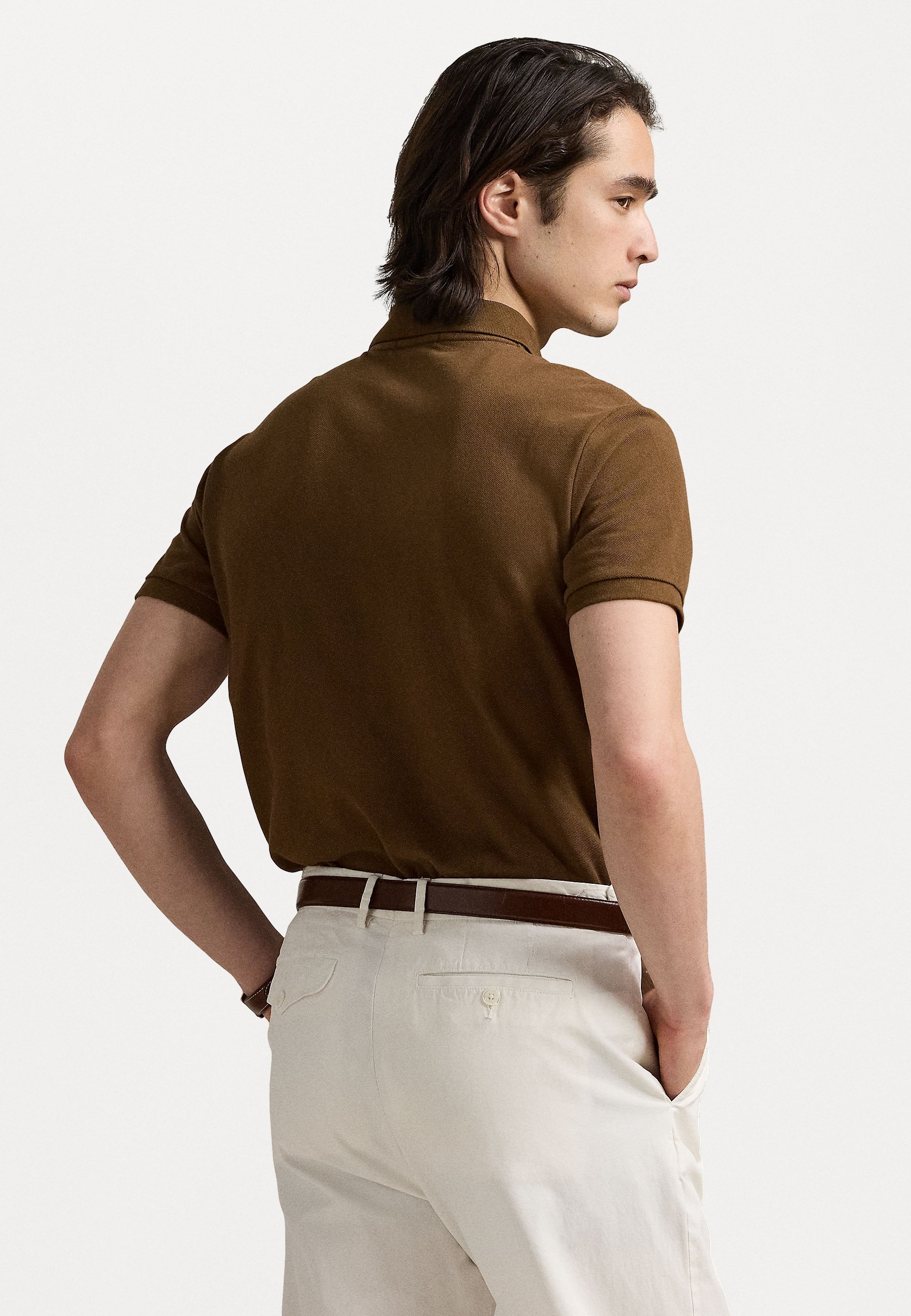 Polo Ralph Lauren Polo shirt met korte mouwen - naturel bruin
