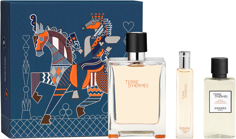 HERMÈS Terre d'Hermès Gift Set Eau de Toilette coffret para homens