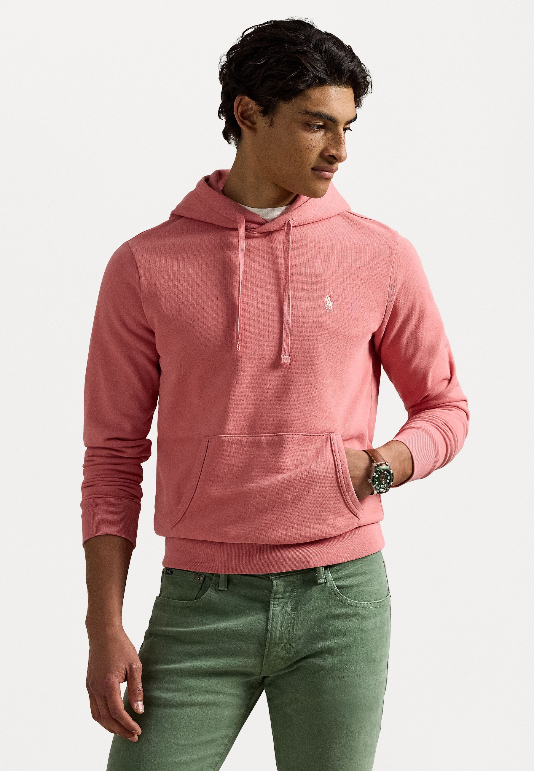 Polo Ralph Lauren LOOPBACK FLEECE HOODIE - Hoodie - desert rose