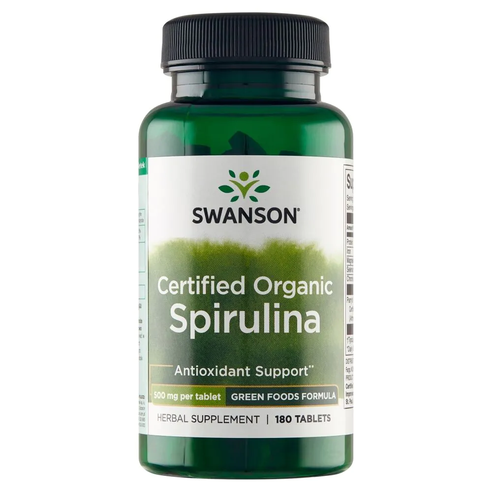 Swanson Spirulina Tabletki