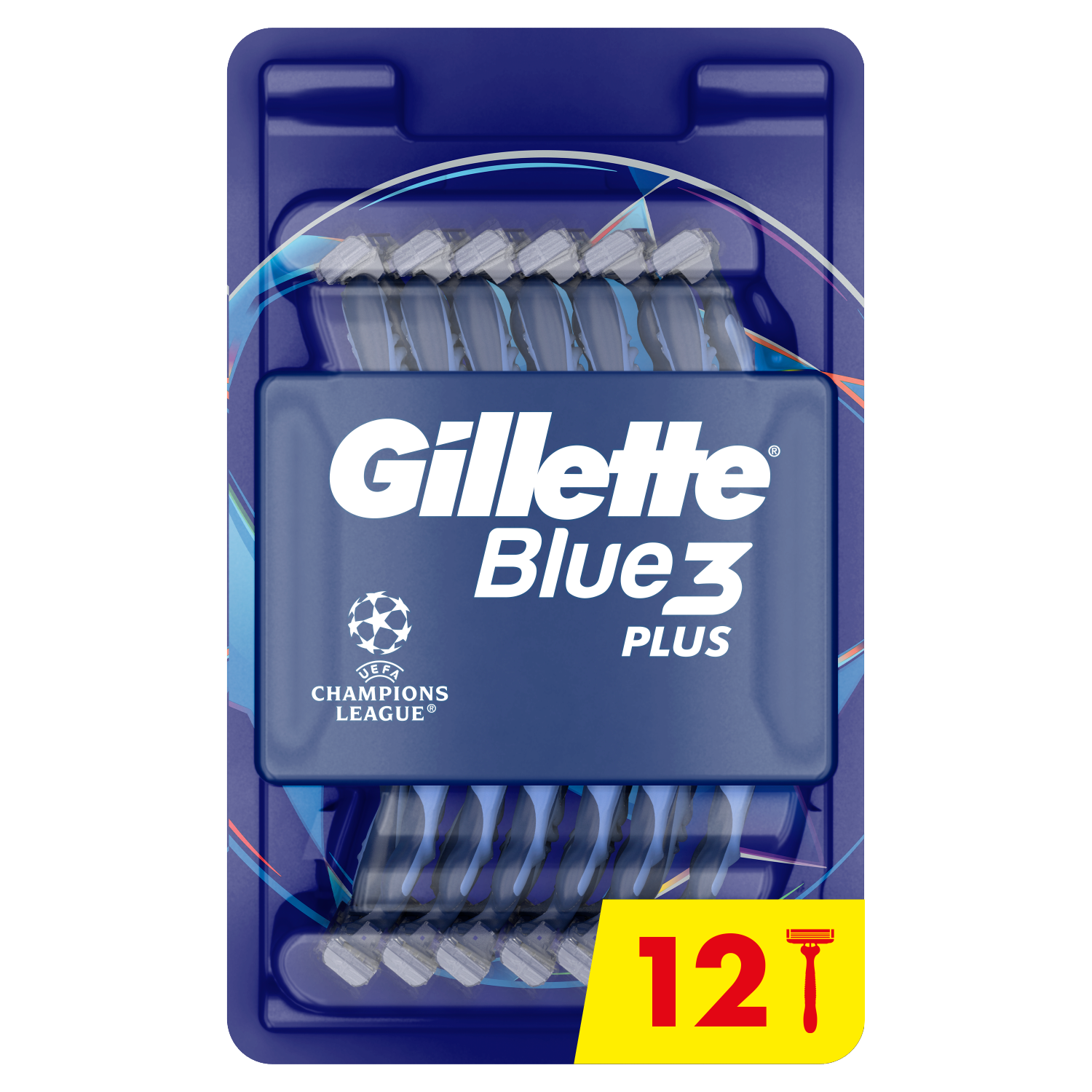 Maquinillas de afeitar Gillette 9+3 piezas Azul 3