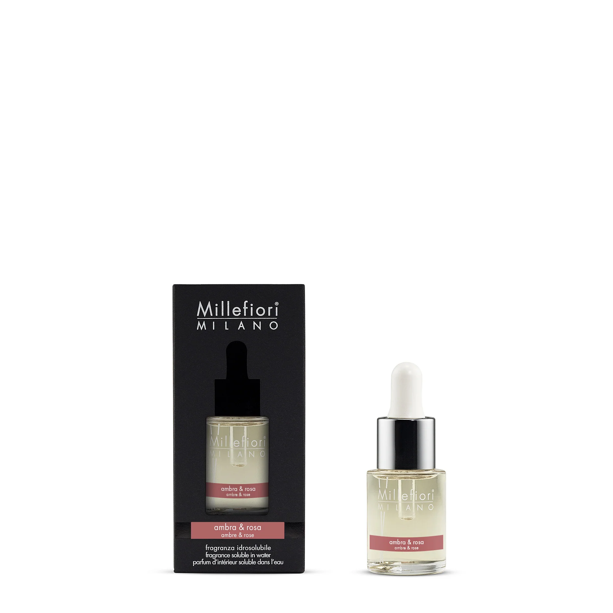 Millefiori Milano Ambra & Rosa - Fragranze Idrosolubili