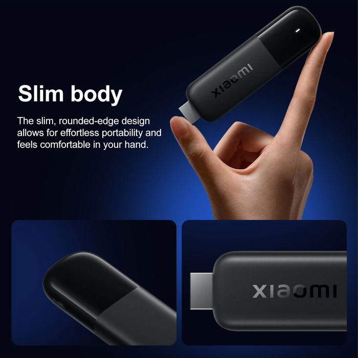 Xiaomi 4K TV Stick (2a generazione), compatibile con Google Cast, telecomando vocale, supporta Wi-Fi 6, HDR10+, Dolby Vision