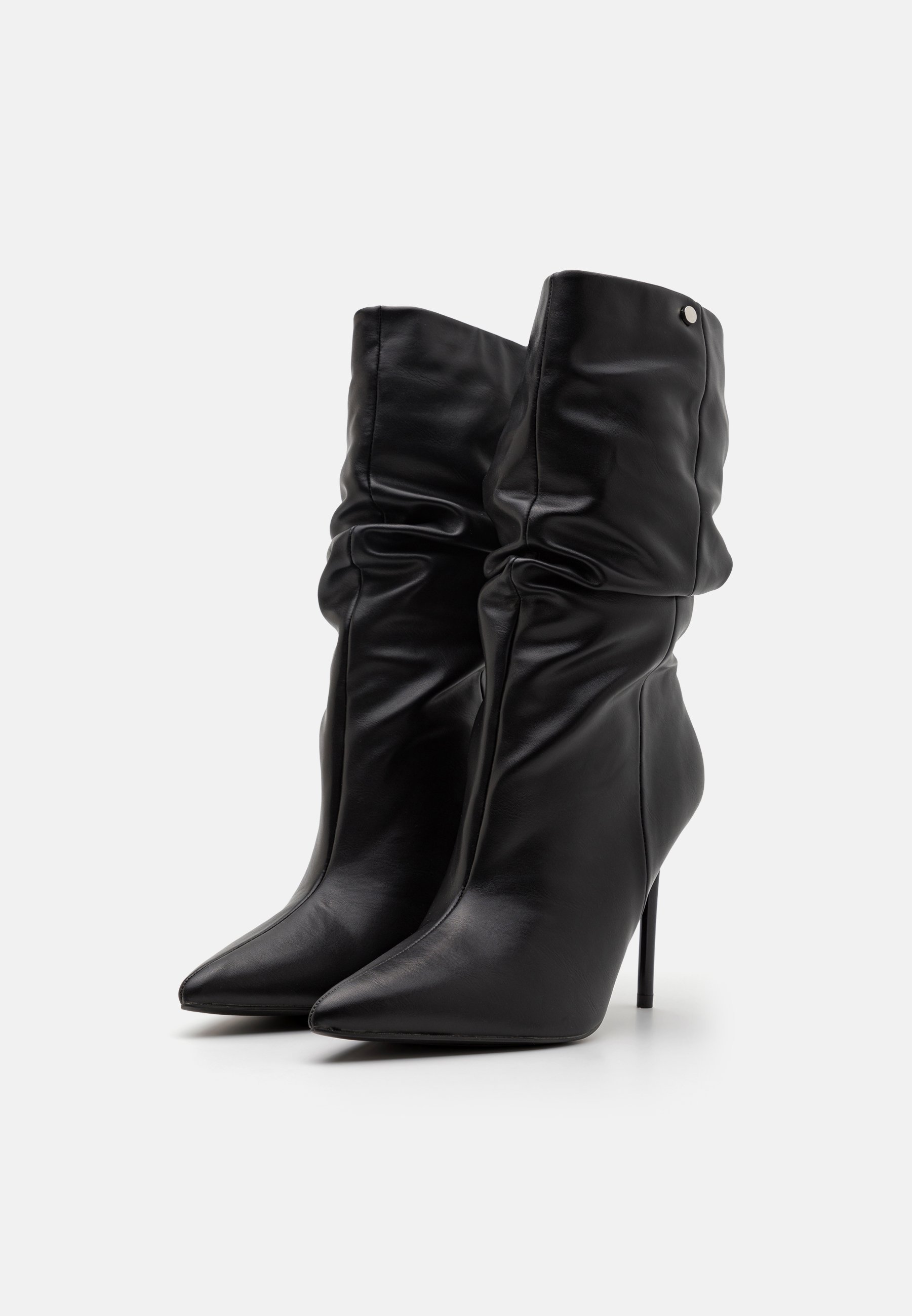 Even&Odd Stiefeletten mit weitem Absatz – schwarz