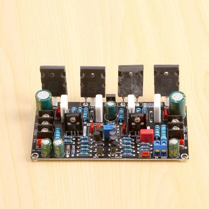 Placa amplificadora de potencia mono 1943 + 5200, placa amplificadora de válvulas de alta potencia de 200 W