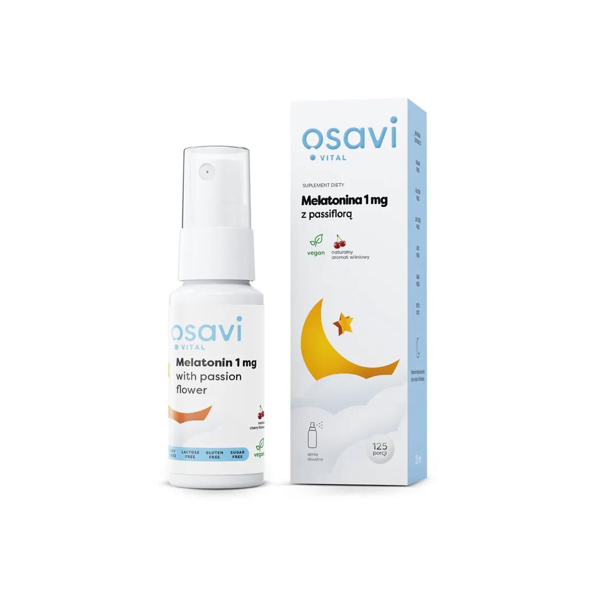 Osavi Melatoniini ja intohimokukka 1 mg