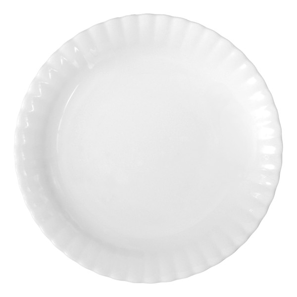 Talerz płytki 21 cm Iwona Biała C000