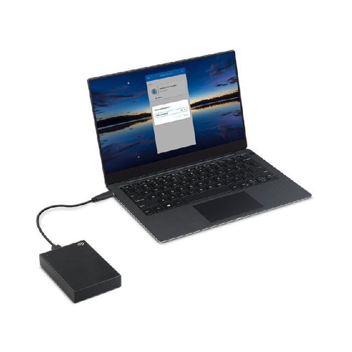 Disque dur externe - Seagate - One Touch STKY2000400 - 2 To - USB 3.0 - Noir