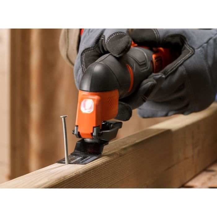 Black & Decker BDCOS18N-XJ 18V Cordless Multi-Tool - Battery Not Included - 18 Accessories