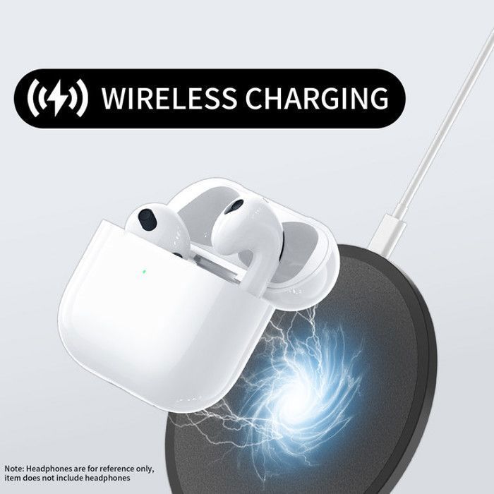 Étui de recharge sans fil - OCEAN - AirPods 4th - USB C - Capacité 620 mAh - Indicateur d'alimentation