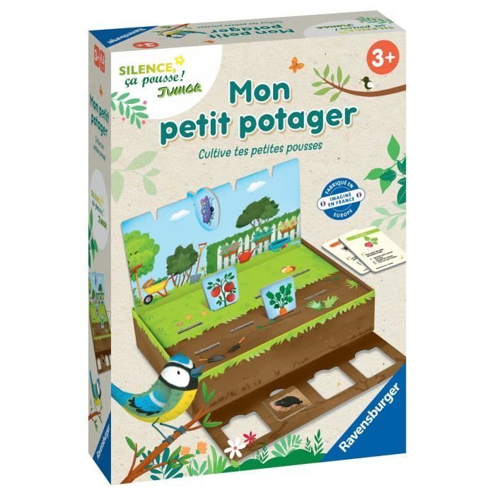 My Little Vegetable Garden - Silence ça pousse Junior - Educational Game - Ages 3+ - 1-4 Players - 20966 - Ravensburger