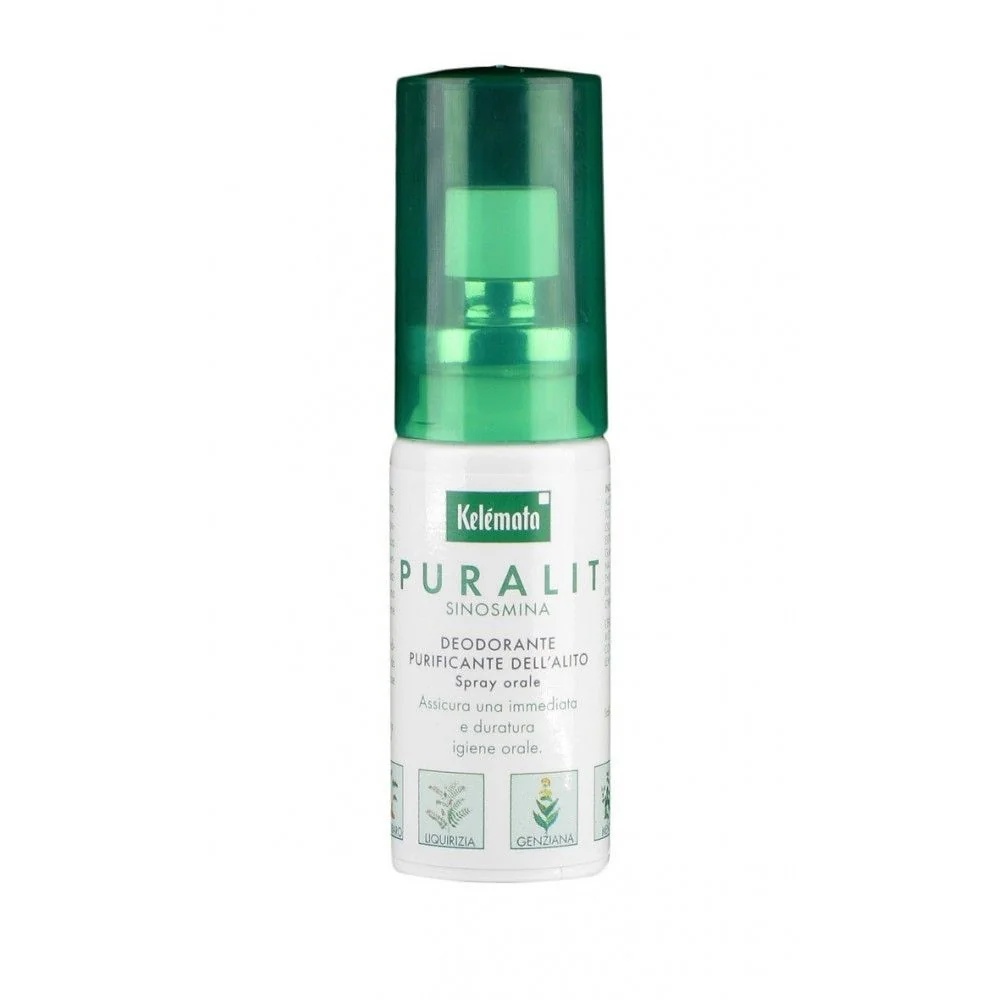 Desodorante en spray Puralit para ropa, 15 ml, para el mal aliento.