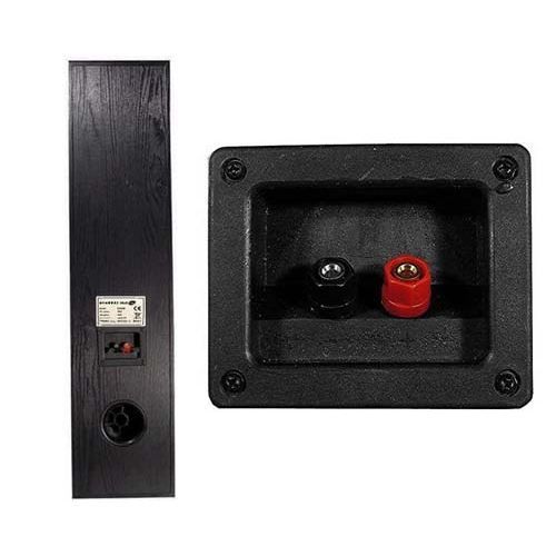 LTC LB766 Professionele HiFi Vloerstaande Luidsprekers - 3-weg Bass Reflex 360W RMS - Zwart