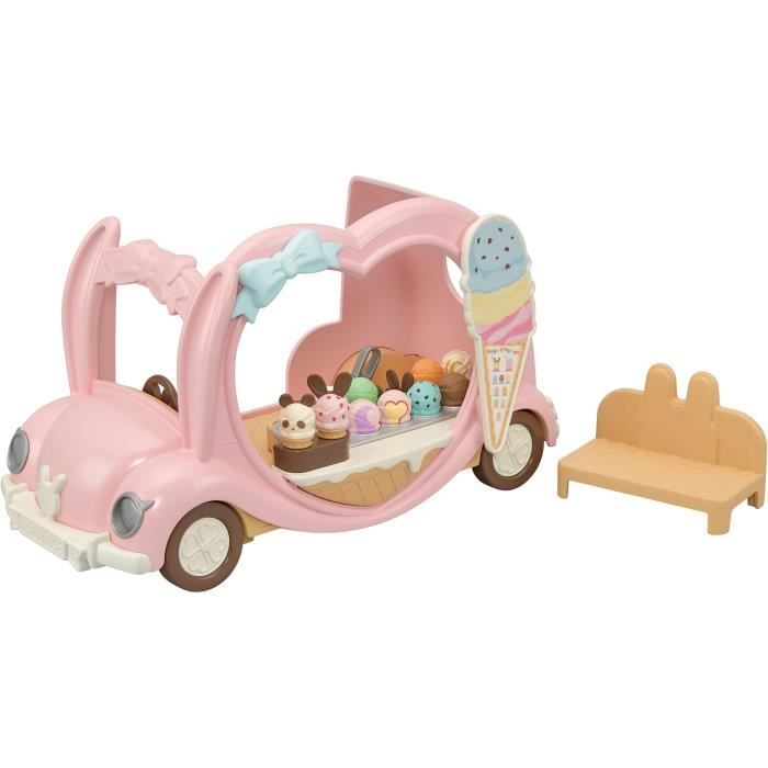 Il venditore di gelati - SYLVANIAN FAMILIES - 5651 - All'aperto - Rosa - Età 3+