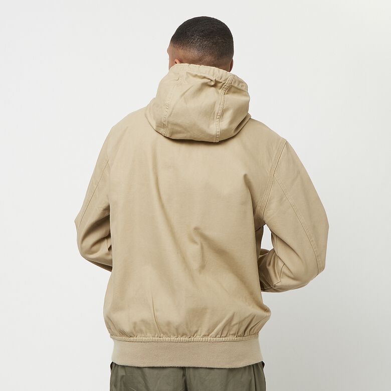 Ungefütterte Kapuzenjacke aus Duck Canvas