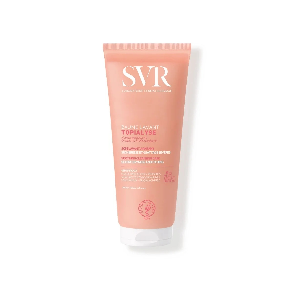 SVR SVR Topialyse Baume Lavante 200 ml Verzachtende Reinigingsbalsem