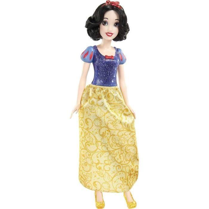 Blanche-Neige Poupée 29 cm, Mattel Poupée Disney Princesses habillage, accessoires HLW08