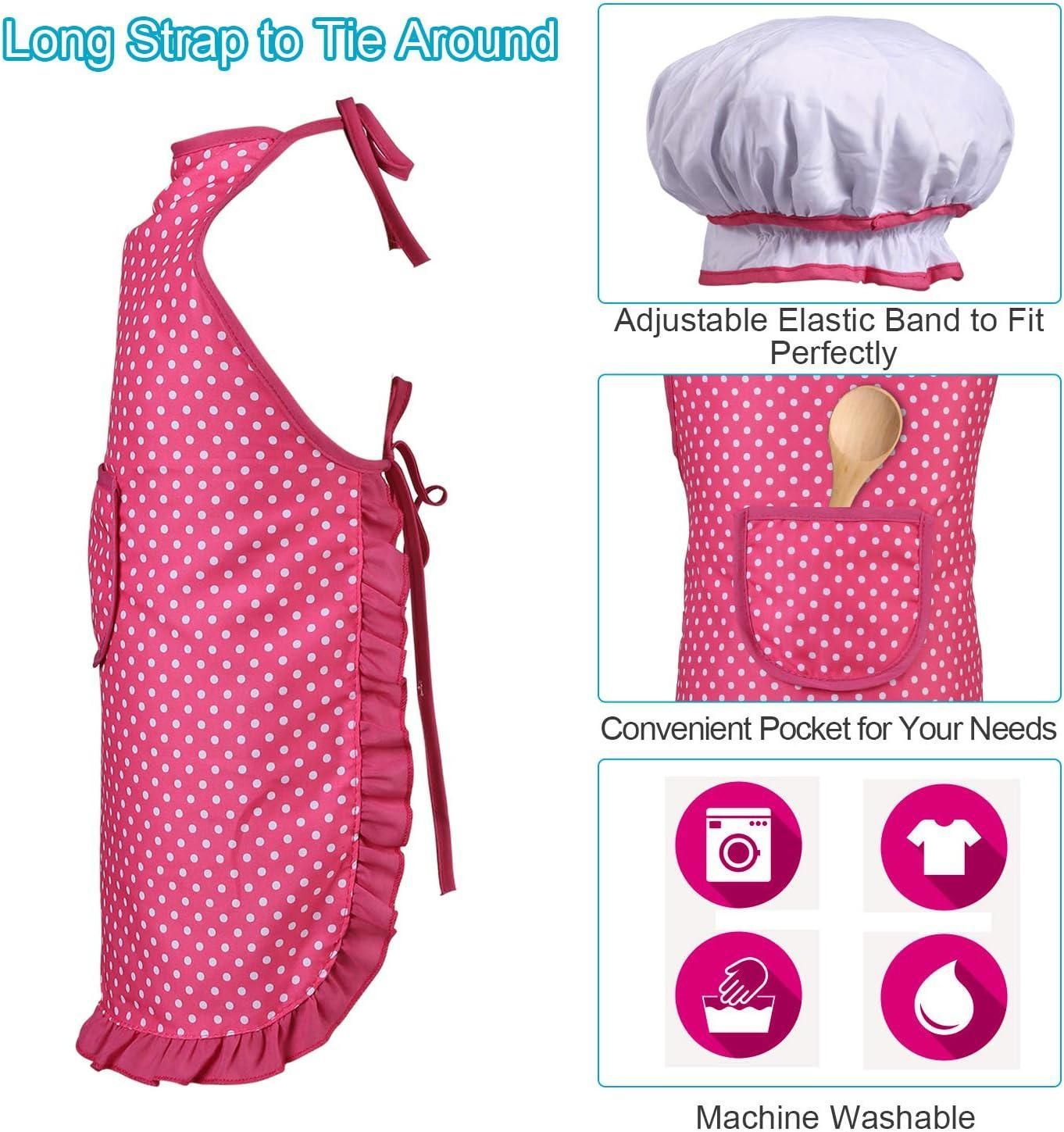 Accesorios de cocina para niños, juego de rol de chef, utensilios de cocina de juguete con ollas y sartenes de acero inoxidable.